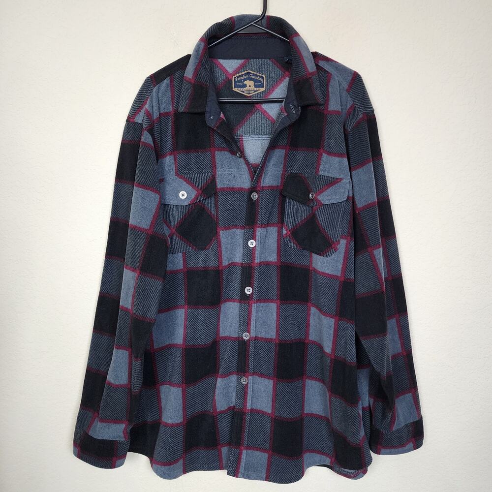 Freedom Foundry Plaid Flannel XXL Shirt Jacket